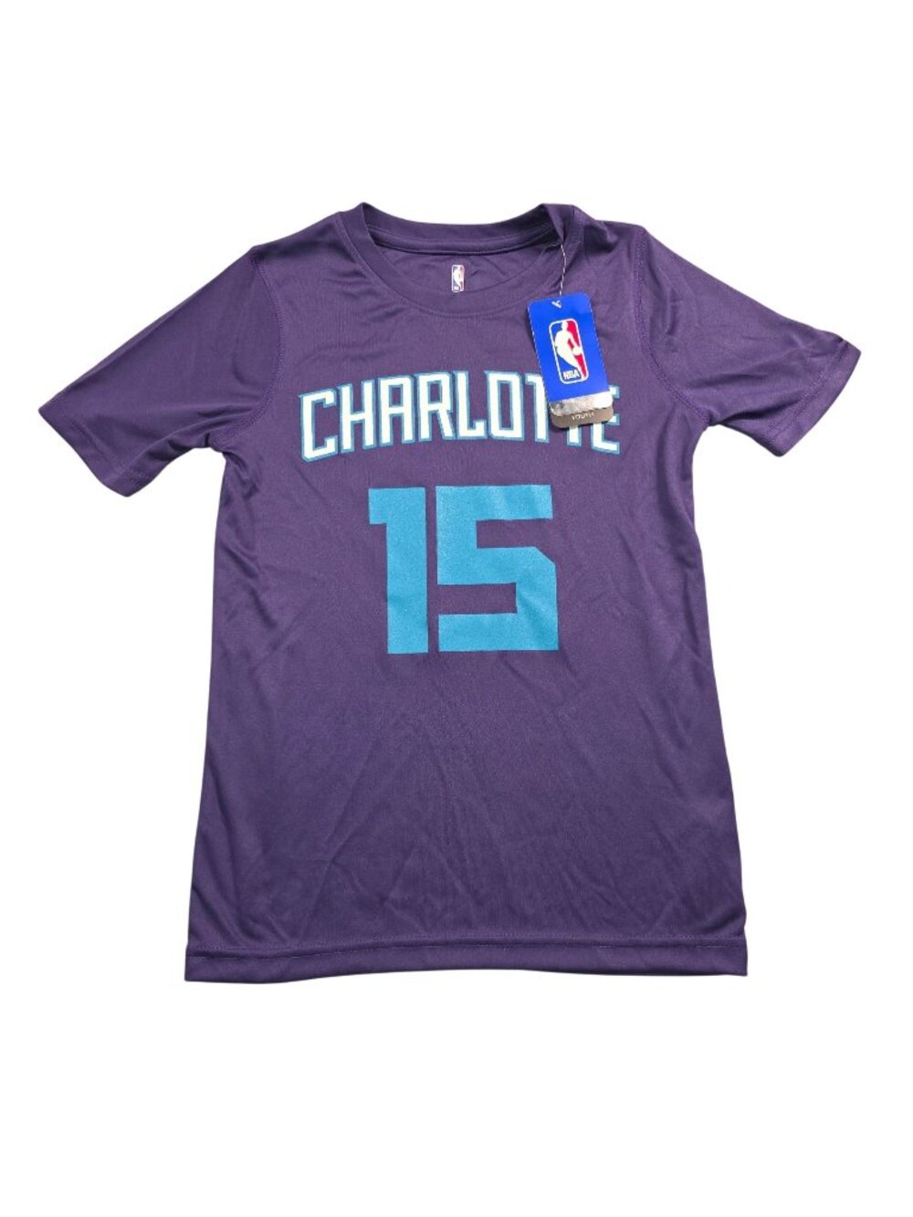 New NBA Charlotte Walker Youth T shirt Size S